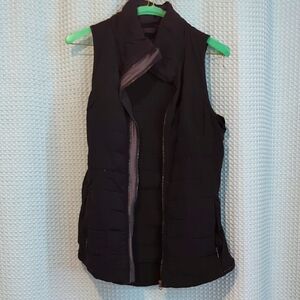 GUC Sz 4 Black Women's Quilted Lululemon Vest